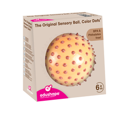 The Original Sensory Ball, Boho Chic 7&quot; Cream Dots