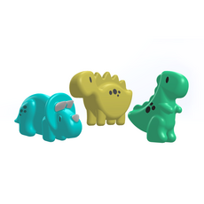 Dinosaur Bath Pals Set of 3