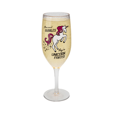Unicorn Champagne Glass