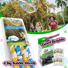 WOWMAZING - 4 Big Bubble Wands