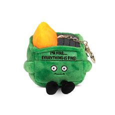 I'm Fine...Everything's Fine Dumpster Fire Plush