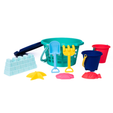 10Pc Sand Bucket Set