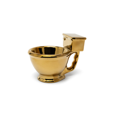 Golden Throne Toilet Mug - 20 oz