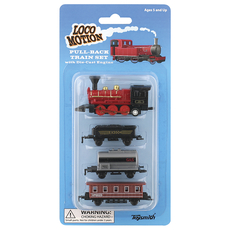 Locomotion Pull Back Train Set