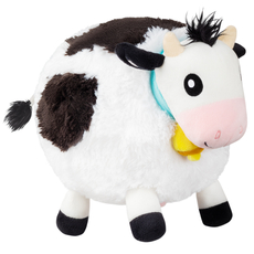 Mini Squishable Black and White Cow  (PRE-ORDER)