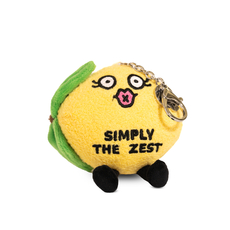 Simply the Zest Lemon Plush Bag Charm