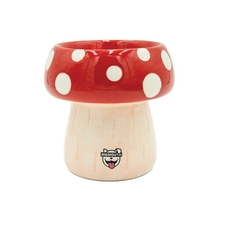 Mushroom Elevated Cat Bowl 